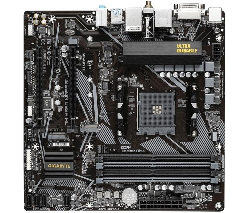 Gigabyte B550M DS3H Socket AM4 micro ATX AMD  B550 image 2