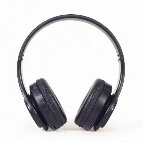 Gembird BHP-LED-01 headphones/headset Wired & Wireless Head-band Music/Everyday Micro-USB Bluetooth Black image 2