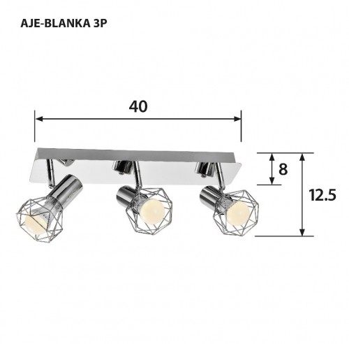 Activejet AJE-BLANKA 3P ceiling lamp image 2