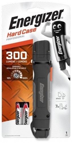 ENERGIZER LED FLASHLIGHT HARDCASE PRO 2AA 300 LM GREY image 2