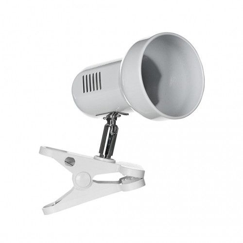 Activejet Clip-on desk lamp, white, metal, E27 thread image 2