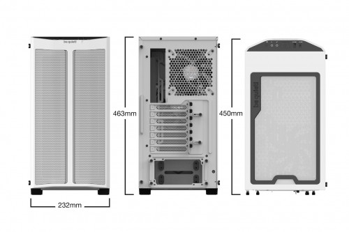 be quiet! Pure Base 500DX White image 2