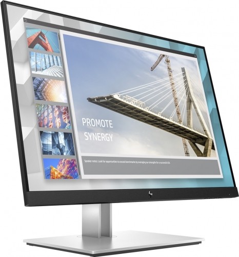 Hewlett-packard HP E-Series E24i G4 61 cm (24") 1920 x 1200 pixels WUXGA Black, Silver image 2