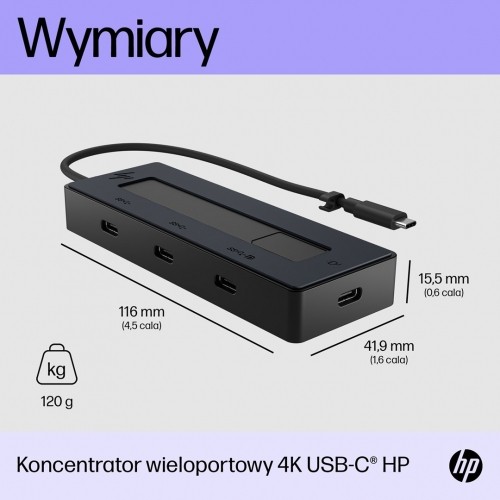 Hewlett-packard HP 4K USB-C Multiport Hub image 2