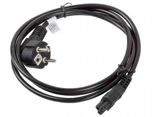 Lanberg power cable for laptop cee 7/7->c5 ca-c5ca-11cc-0018-bk image 2