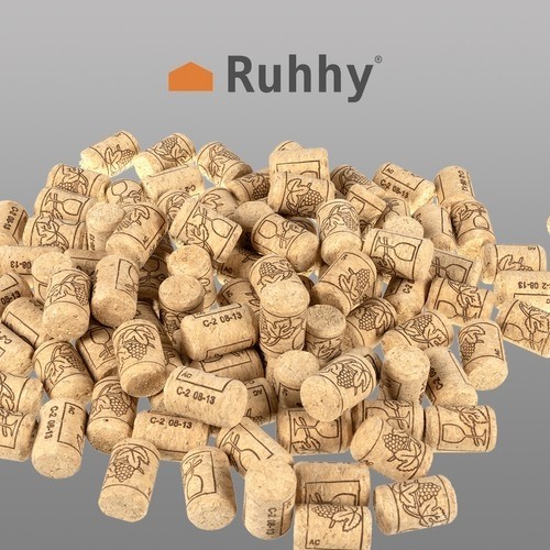 Wine bottle corks - 100 pcs. Ruhhy 22876 (17222-0) image 2