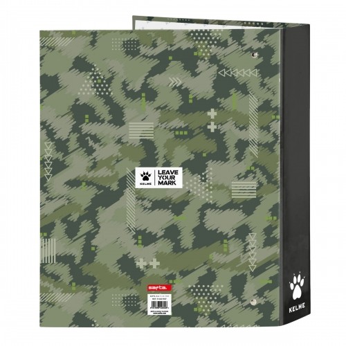 Ring binder Kelme Travel Black Green A4 27 x 33 x 6 cm image 2