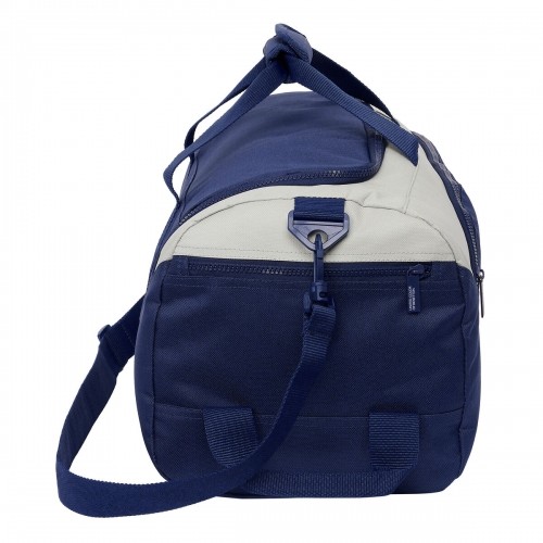 Sports bag Benetton Varsity Grey Navy Blue 50 x 25 x 25 cm image 2