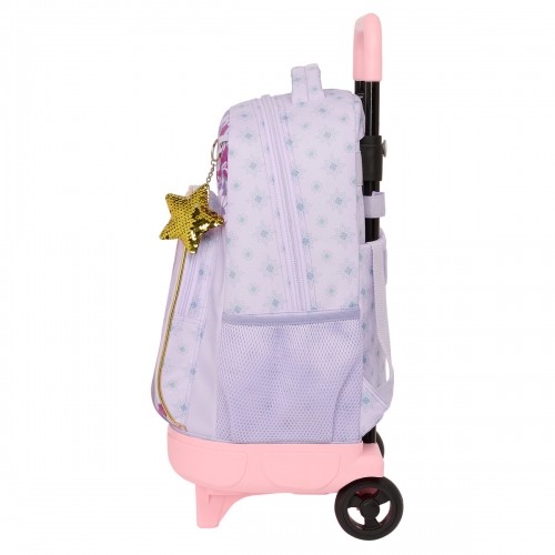 School Rucksack with Wheels Wish Lilac 33 X 45 X 22 cm image 2