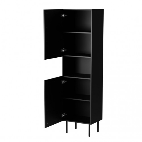 Cama Meble Cabinet JUTA 50x39.5x190 black + linol calabria image 2