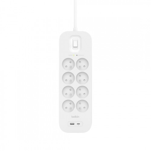 Belkin SRB003CA2M surge protector White 8 AC outlet(s) 2 m image 2