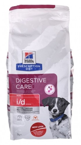 HILL'S Prescription Diet Mini i/d Stress Canine - dry dog food - 3kg image 2