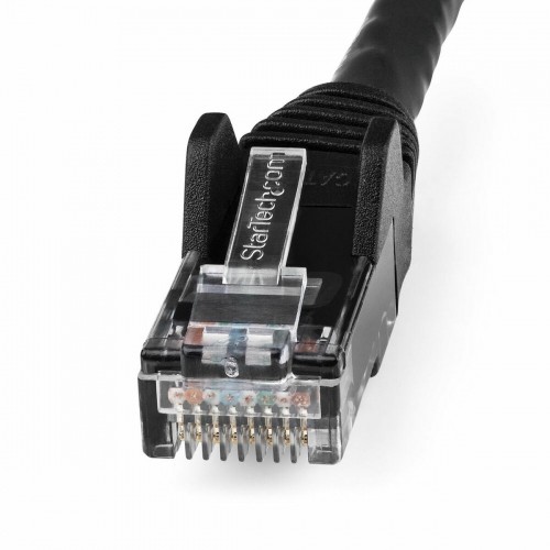 Жесткий сетевой кабель UTP кат. 6 Startech N6LPATCH1MBK 1 m image 2