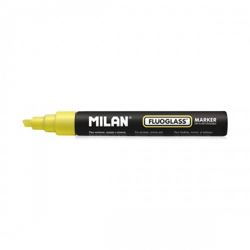 Marker pen/felt-tip pen Milan Fluoglass Erasable ink PVC image 2