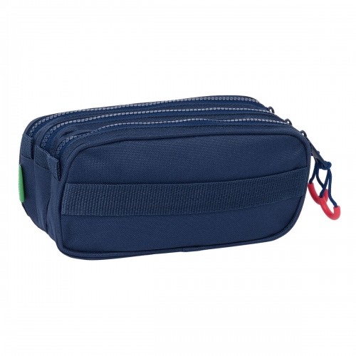 Triple Carry-all Benetton Italy Navy Blue 21,5 x 10 x 8 cm image 2