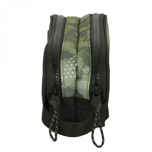 Double Carry-all Kelme Travel Black Green 21 x 8 x 6 cm image 2