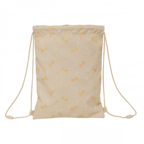 Backpack with Strings Safta Osito Beige 26 x 34 x 1 cm image 2