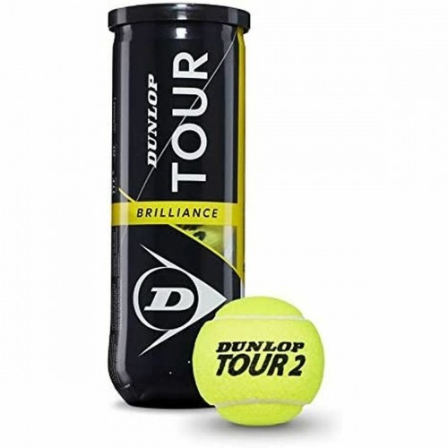 Tennis Balls Brilliance Dunlop 601326 (3 pcs) image 2