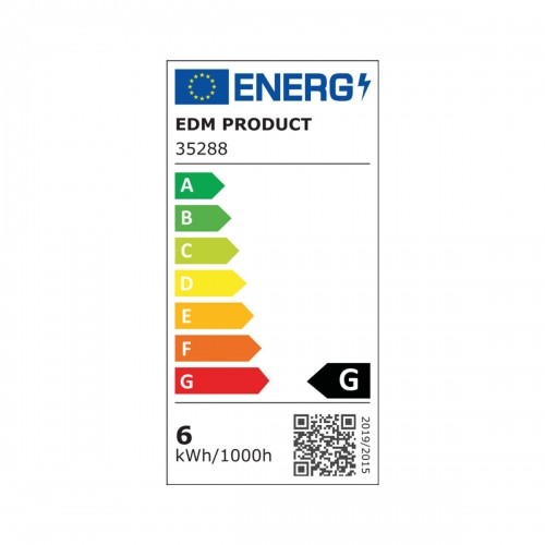 Светодиодная лампочка EDM Регулируемая G 6 W GU10 480 Lm Ø 5 x 5,5 cm (6400 K) image 2