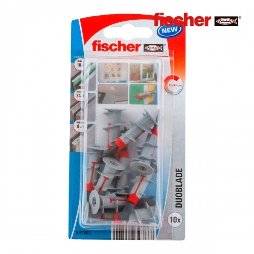 Шипы Fischer Duoblade Нейлон Пластик (10 штук) image 2