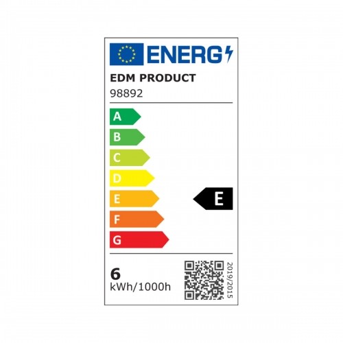 Светодиодная лампочка EDM трубчатый E 5,5 W E14 700 lm Ø 1,8 x 5,7 cm (3200 K) image 2