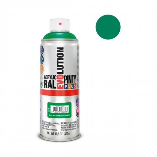 Spray paint Pintyplus Evolution RAL 6029 400 ml Mint Green image 2