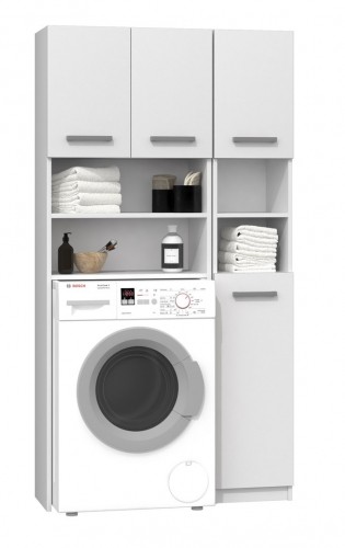 Top E Shop Topeshop ZESTAW MARPOL BIEL bathroom storage cabinet White image 2