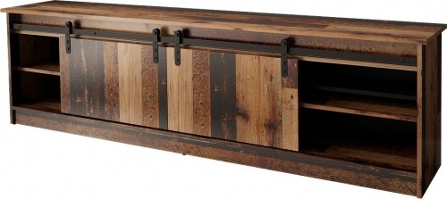 Cama Meble RTV GRANERO 200x56.7x35 old wood cabinet image 2