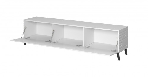 Cama Meble Cama RTV NOVA cabinet 186x40x48 white matt image 2