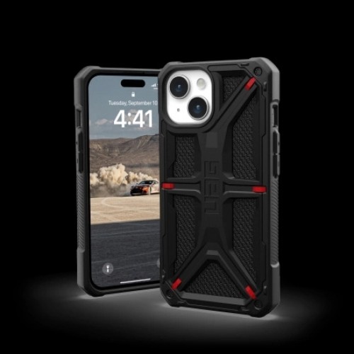 UAG Monarch - protective case for iPhone 15 (kevlar black) image 2