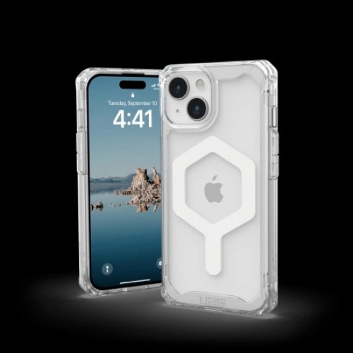 UAG Plyo Magsafe - protective case for iPhone 15 compatible with MagSafe (ice-white) image 2
