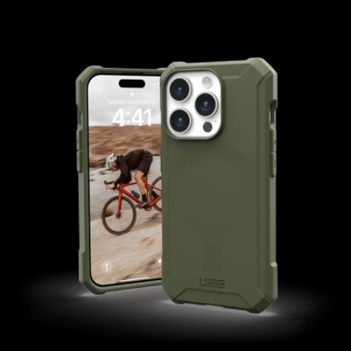 UAG Essential Armor Magsafe - protective case for iPhone 15 Pro (olive) image 2