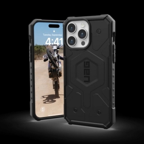 UAG Pathfinder Magsafe - protective case for iPhone 15 Pro Max (black) image 2