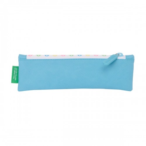 Школьный пенал Benetton Spring Небесный синий 20 x 6 x 1 cm image 2