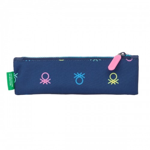 School Case Benetton Cool Navy Blue 20 x 6 x 1 cm image 2