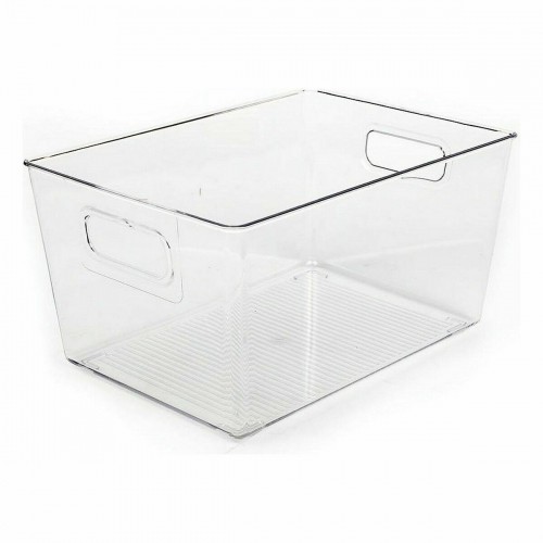 Multi-purpose basket Dem Transparent 29,5 x 21 x 15 cm (18 Units) image 2