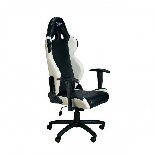 Gaming Chair OMP OMPHA/777E/NW Black/White image 2