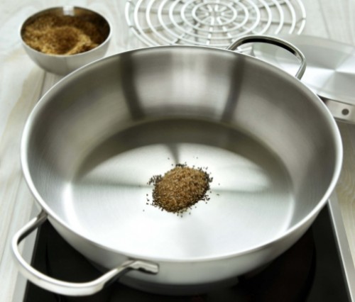 DEMEYERE Multifunction 7 32 cm steel frying pan with 2 handles image 2