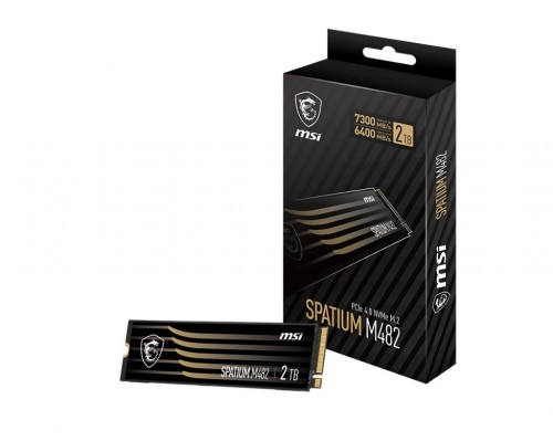 Dysk SSD MSI SPATIUM M482 2TB PCIe 4.0 NVMe M.2 2280 image 2