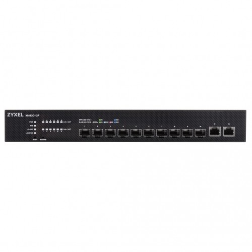 Zyxel XS1930-12F-ZZ0101F network switch Managed L2/L3 10G Ethernet (100/1000/10000) Black image 2