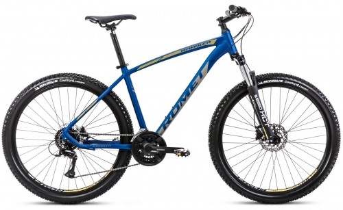 Velosipēds Romet Rambler R7.3 2024 blue-yellow-20" / L image 2