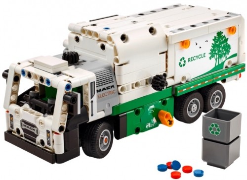 LEGO 42167 Mack LR Electric Garbage Truck Konstruktors image 2