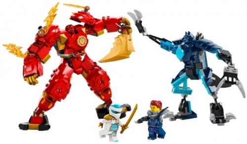 LEGO 71808 Kai's Elemental Fire Mech Konstruktors image 2