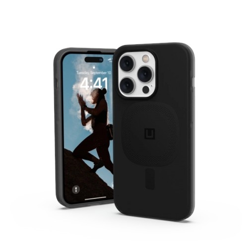 UAG Lucent [U] case with MagSafe for iPhone 14 Pro - black image 2