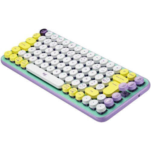 LOGITECH POP Keys Wireless Mechanical Keyboard With Emoji Keys - DAYDREAM_MINT - PAN - BT - NORDIC-613 - BOLT,SIOC image 2