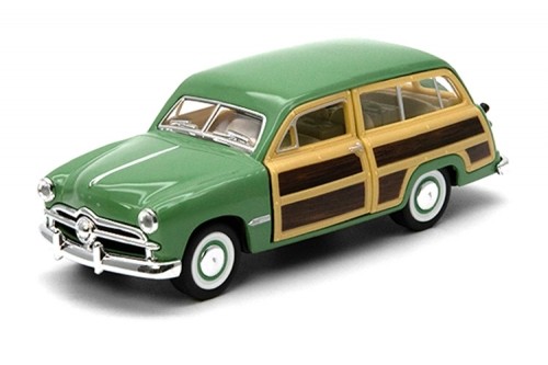 KINSMART Miniatūrais modelis - 1949 Ford Woody Wagon, izmērs 1:40 image 2