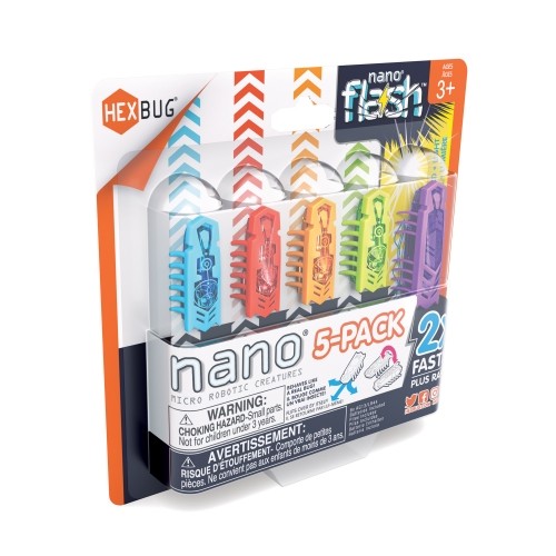 HEXBUG Интерактивная игрушка Nano Flash 5 шт image 2