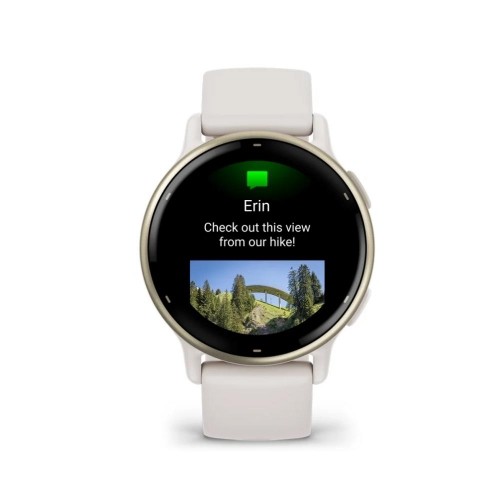 SMARTWATCH VIVOACTIVE 5/IVORY/GOLD 010-02862-11 GARMIN image 2