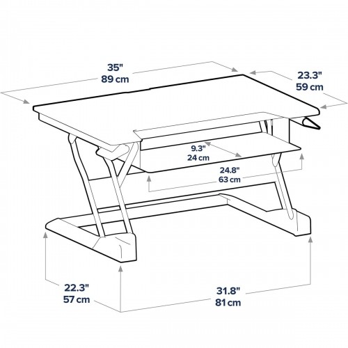 Screen Table Support Ergotron WorkFit-T image 2