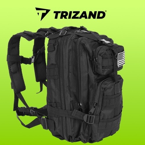 Trizand Small black tourist backpack 23089 (17404-0) image 2
